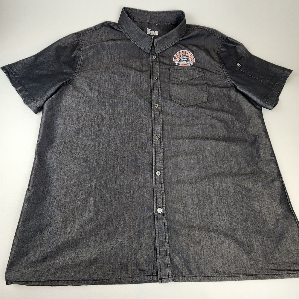 Guy Fieri Flavortown Kitchen Bar PHX Chef Works Shirt Mens 2XL Black Embroidered